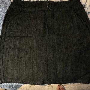 Elegant dark blue Denim Skirt XL